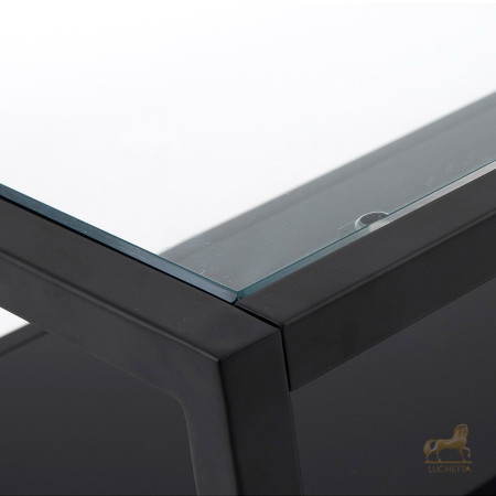 Журнальный столик Greenhill 110 x 60 см черный Журнальный столик Greenhill 110 x 60 см черный